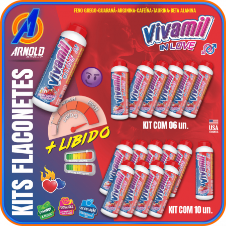 Vivamil In Love Display Com 24 Flaconetes De 20ml