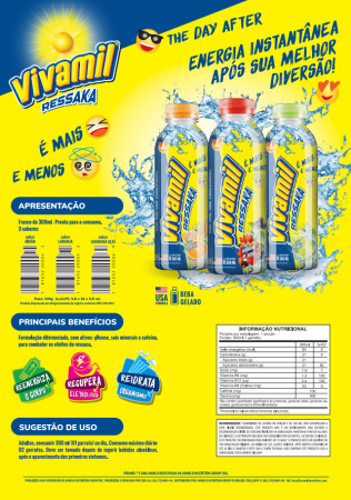 Vivamil RESSAKA 300ml  Guaraná com Açaí | Energia Natural com Sabor da Amazônia