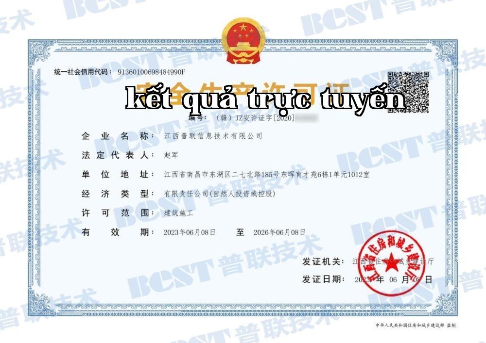Giấy phép an toàn sản xuất Giấy phép an toàn sản xuất